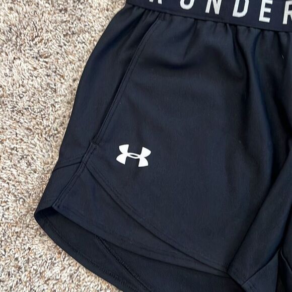 Under Armour Black Play Up Shorts Size Small - Picture 4 of 6